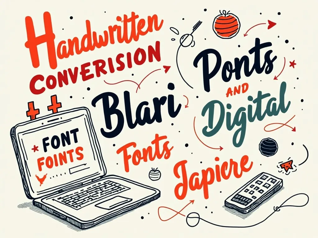 手書きフォント変換